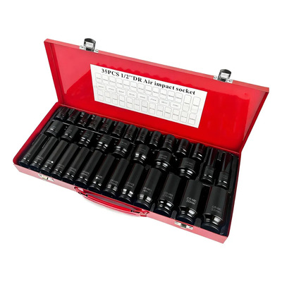 Juego De Dados Para Impacto Profundo 1\u002F2 '' 8 - 32 Mm 35 Pzs Garselay | Envío gratis