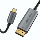 Usb-c A Displayport Cable 1.8mt 4k-144hz Thunderbolt 3