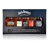 Kit Miniatura De Bebida Jack Daniels 50ml C/ Estojo Original