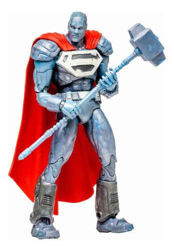 Steel Reign Of The Supermen Figura Dc Mcfarlane Toys 18cm