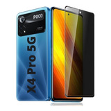 Película Privacidade Vidro 3d Xiaomi Poco X4 Pro 5g 6.67