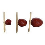 Trio De Berimbau, Baquetas,caxixis De Junco, Dobrão Pedra