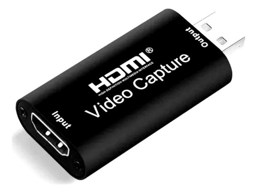 Capturadora Video Hdmi Digital Full Hd Usb Streaming 1080p