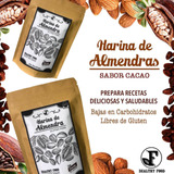 Harina De Almendras C/cacao Puro Orgánico250gr Dealthy Food