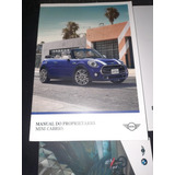 Manual Do Proprietário Mini Cooper Cabrio 2019 Em Diante 