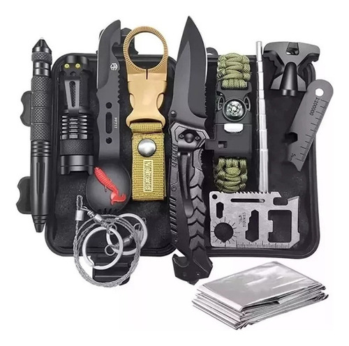 Kit De Supervivencia De Emergencia Combinado Para Acampar