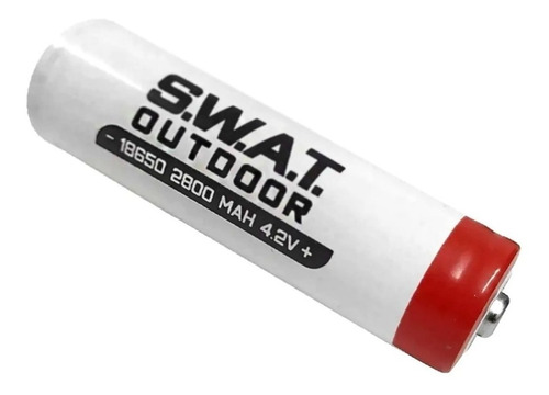 Bateria Pila Recargable Swat Outdoor 18650 2800 Mah 4.2 V