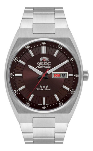 Relógio Masculino Automático Orient Prata 469ss087f N1sx