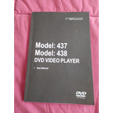 Reproductor De Dvd Recco .modelo 437/ 438