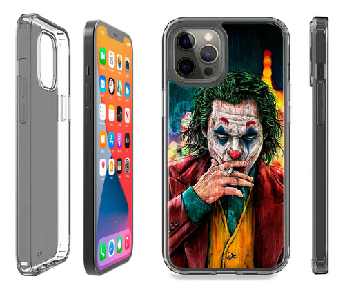 Funda Protectora Para iPhone Joker Smoker Batman Acrigel