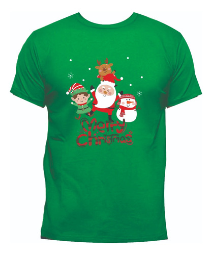 Camisetas Navideñas Navidad Elfo Papa Noel Santa Reno