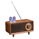 Altavoz Bluetooth Inalámbrico Vintage Radio Fm