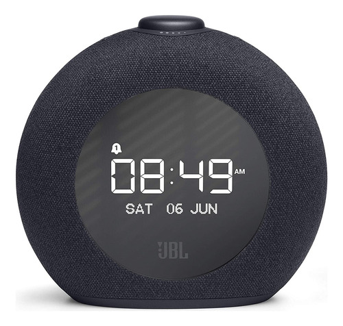 Bocina  Reloj Despertador Bluetooth Radio Fm Jbl Horizon 2 Color Negro