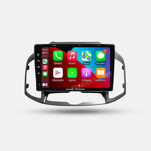 Autoradio Android Chevrolet Captiva 2010-2016 4+64gb 8core Foto 5