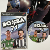 Jogo Bomba Patch 71 Play 2 Com Capa E Poster Ps2