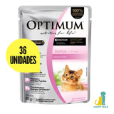 Optimum Pouch Kitten 36 Uni X 85 Grs - Happy Tails