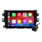 Y Estéreo 4+64g Carplay Para Nissan Np300 Frontier 2016-2023