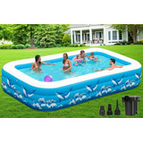 Piscina Inflable Grande Con Bomba, Zeusfire 130 X72 X22  Par