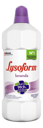 Desinfetante De Lavanda Lysoform 1 Litro