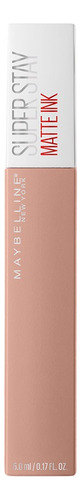 Labial Líquido Maybelline New York Super Stay Matte Ink Acabado Mate Color 55 Driver