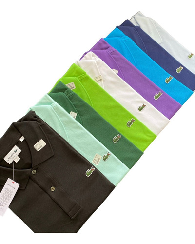 Tipo Polo Hombre Lacoste Originales L 1212 