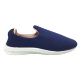 Tenis Slip On Feminino Calce Facil Super Leve Tendencia Novo