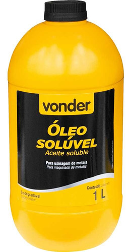 Oleo Soluvel Para Maquinas 1 Litro Vonder 5129020050