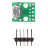 Micro Usb Pin Conector Adaptador Licencia Convertidor Pcb