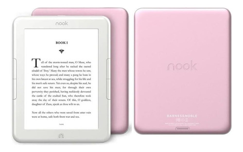 Barnes & Noble Nook Glowlight 4 Pearl Pink Edición Limitada