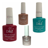 Esmaltes Em Gel Uv Dez Kit A 4un (você Escolhe As Cores)