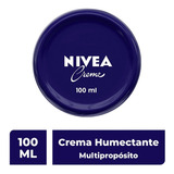 Crema Corporal Humectante Nivea Creme Vitamina E 100ml