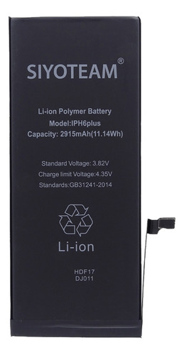 Bateria Para iPhone 6 Plus + Pegamento Elastico Siyoteam