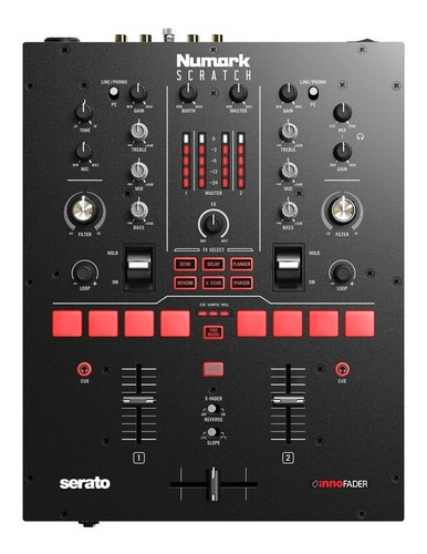 Mixer Numark Scratch Innofader Serato Promoção Djfast Music