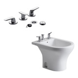 Combo Ferrum Veneto Bidet  + Griferia Fv Epuyen 0295/l2