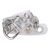 Inogih Plastic-grommet-belt Clear-waist-belt Con Hebilla Par