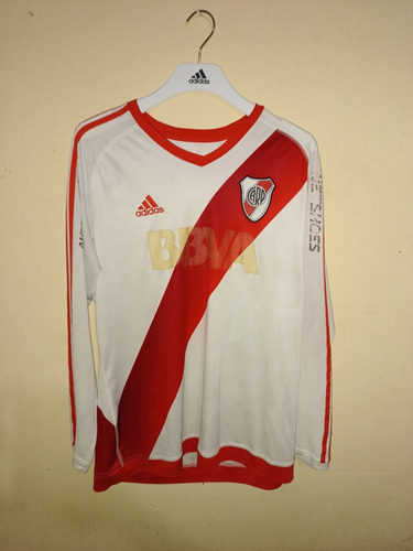 Camiseta Del Club River Plate, adidas, 2016, Manga Larga.