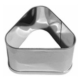 Aro Cortador Triangular Para Bolo Torta Biscoito 8x8cm Inox