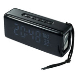 Parlante Reloj Digital Despertador Tg-174 Bluetooth