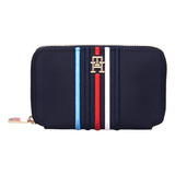 Tommy Hilfiger Aw0aw16018 Billetera Para Mujer Color Azul Oscuro