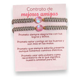 Pulseras De Amistad Contrato Mejores Amigas Bff