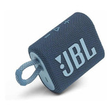 Parlante Jbl Go 3 Azul Petróleo Original