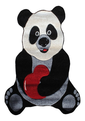 Alfombra Infantil Osito Panda 100x150cm Kreatex