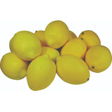 Frutas Artificiais Decoração Kit 12 Limão Siciliano Realista