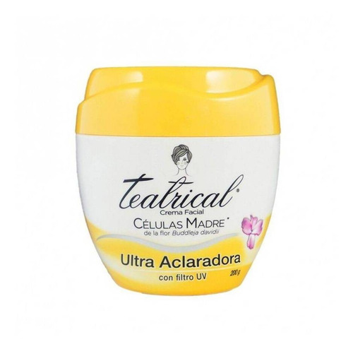 Teatrical Crema Facial Aclaradora 200 Gr.