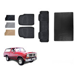Tapetes Off Road + Cajuela Dodge  Ramcharger 1983 A 1994