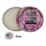 Pomada Pink Grease Heavy Reuzel 35g Cera Capilar Barberia