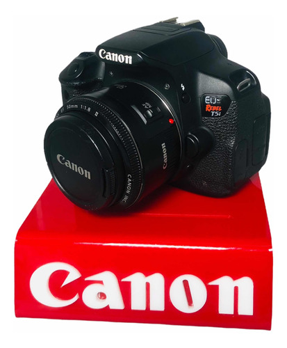  Canon Eos Rebel T5i C 50 Mm 17600 Clik Seminova Impecavel 