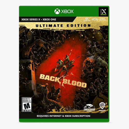 Back 4 Blood Ultimate Edition Xbox One Serie X Juego Nuevo