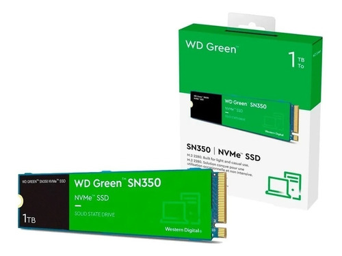 Hd Ssd Western Digital 1tb Wd Green Sn350 Nvme Original