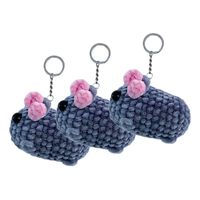 Colgante Soundy Key, 3 Tristes Muñecos De Hámster
